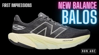 New Balance Balos BOUNCIEST SHOE OF THE YEAR First Impressions Review [upl. by Yeclek]