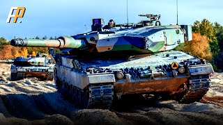 Leopard 2PL the most advanced version of Leopard 2A4 in Europe [upl. by Eintruok]