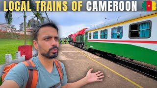 Douala to Yaounde  Local TRAIN Journey in Cameroon 🇨🇲 [upl. by Yhtomot]