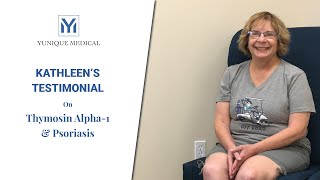 Kathleens testimonial on Thymosin Alpha1 amp Psoriasis [upl. by Yelena26]