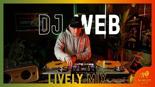 LIVELY MIX DJ WEB  Set Hiphop 90s Boom bap Classic Rap RampB amp Breakbeats  by Marley Coffee [upl. by Dola]