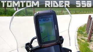 TomTom Rider 550 Mein neues MotorradNavi ausprobiert  Piotrrr Moto [upl. by Enomas719]