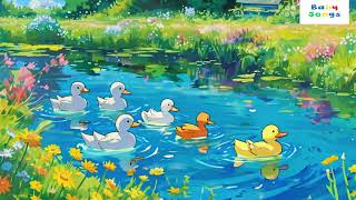 The Duckling Parade  Fun Kids’ Song  Sing Along [upl. by Fraze]