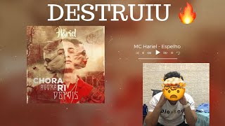 REACT 🔥 Mc Hariel  Espelho feat Gaab Áudio Oficial [upl. by Hanikehs25]