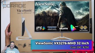 ViewSonic VX32762KMHD [upl. by Eesyak411]