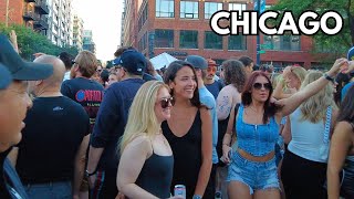 CHICAGO  TASTE OF RANDOLPH FESTIVAL ON SATURDAY  JUNE 15 2024  4K VIDEO [upl. by Noxas]