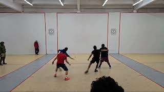 Zerega  Free B Doubles Semis  Jah amp Josh vs Ant amp Cuesta  Filmed By Handball United  2172024 [upl. by Eidak662]