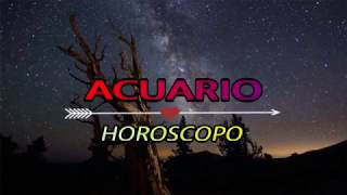 ACUARIO HOROSCOPO GRATIS DE HOY [upl. by Tavy]