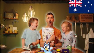 American Family Tries Australian Treats and VEGEMITE [upl. by Alimhaj641]