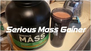 Best weight gain protein Serious Mass for skinny guys [upl. by Jacobson888]