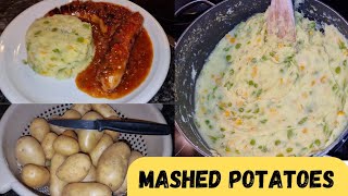 THE BEST MASHED POTATOES mashed mashedpotatorecipe [upl. by Hirai]