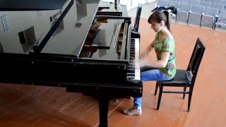 Pirates of the Caribbean  Incredible Piano Solo of Jarrod Radnich by Lidia Melisa [upl. by Dnamra]