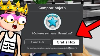 Como tener premium gratis en Brookhaven 😱😱 [upl. by Decato]