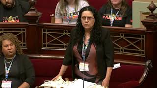 First Peoples Assembly of Victoria maiden speech  Muriel Bamblett [upl. by Lareine]