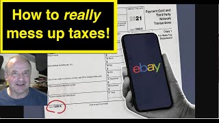 EBay Sellers BEWARE Dont Send Clients a 1099 Tax Form [upl. by Guthrie]