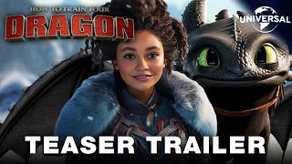 HOW TO TRAIN YOUR DRAGON  NEW Official MOVIE TRAILER2 [upl. by Yrdnal]