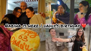 NABIHA KARACHI SE AAGAYI ❤️  DADDYS BIRTHDAY  FIRST SEHRI OUTSIDE  RAMADAN VLOGS [upl. by Christabelle]