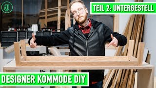 Designer Kommode selber bauen Teil 2  das Untergestell  Jonas Winkler [upl. by Anatole]