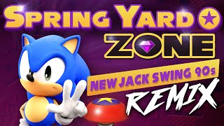 Spring Yard Zone Remix  Sonic The Hedgehog  Modern New Jack Swing Remix [upl. by Calendra]