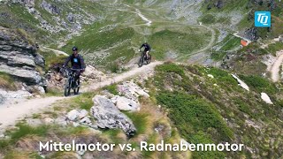 EBike – Mittelmotor vs Radnabenmotor [upl. by Marih]