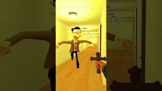 Mr bean vs crucifix nextbot chase gmod [upl. by Haberman]