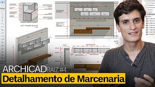 Detalhamento de Marcenaria no ARCHICAD  EPI 4  ARCHICAD Raiz [upl. by Iman441]