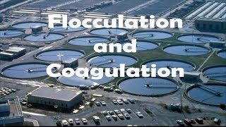 Flocculation and coagulation  floc forming and particle settling [upl. by Gessner]