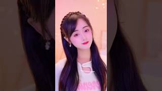 braided headband tutorial  braid front hairstyle hairtutorials youtubeshort [upl. by Mercy]