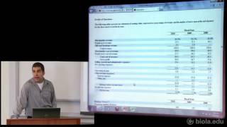 James Webb How to Read a Financial Statement Crowell School of Business [upl. by Odericus681]