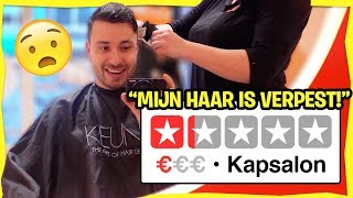 De SLECHTSTE KAPPER van mijn stad KNIPT MIJ 😦 [upl. by Ursulette]