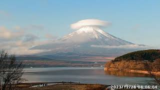 【LIVE】山中湖からの「富士山ライブカメラ」 quotmount fuji live cameraquot from Lake Yamanakako [upl. by Jena747]