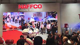 NAFFCO robotic dance  Intersec 2019  Dubai World Trade Center انترسك  نافكو [upl. by Alieka]