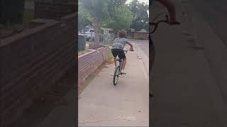 Kid falls off bike automobile foryou shorts [upl. by Raddie]