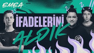 İfadelerini Aldık  VALORANT Challengers EMEA Playoffları [upl. by Fisoi699]