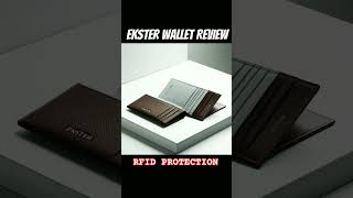 Ekster Wallet Review shortfeed eksterwallets [upl. by Akirdnas]