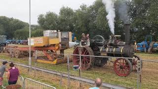 New Zealand Burrell Traction Engine Tractor Pulling Welland 2019 [upl. by Goraud]