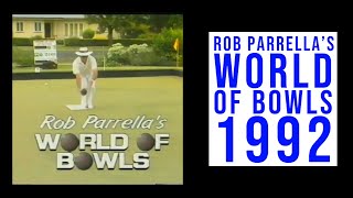 Lawn Bowls Rob Parrellas World of Bowls  1992 Instructional Video [upl. by Sosthenna]