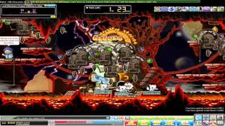 MapleSEA Aquila  LvL 200 Nightlord  PerfectNight Solo Chaos Zakum  11min [upl. by Shayna]