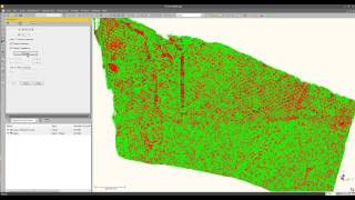 Removing fence points from rock surface with Trimble RealWorks [upl. by Raimondo6]