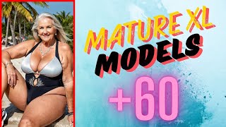 Plus Size Models Stories 43 👠🍓 Natural Older Woman [upl. by Ran5]