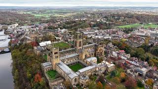 Durham Cathedral by Drone [upl. by Llorre]