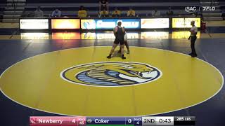 Coker vs Newberry Wrestling [upl. by Coral]