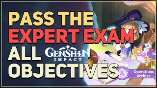 Pass the Expert Exam Genshin Impact [upl. by Suiratnod]