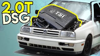 Can We MK7 GTI Swap an Old Jetta Part 1 [upl. by Dleifxam]