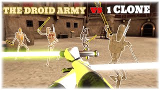 Geonosis  One Clone Vs The Droid Army  Blade amp Sorcery VR [upl. by Ahscrop453]