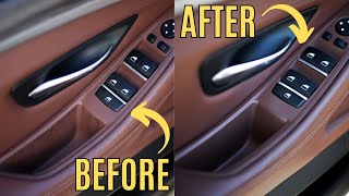 BMW F10 Sticky Door Handle Replacement Walkthrough [upl. by Aggi537]