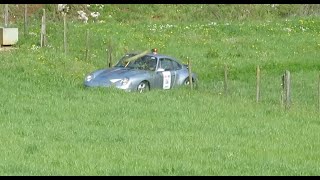 Benacus Rally 2024 SAFETY CAR CRASH mistake [upl. by Varion]