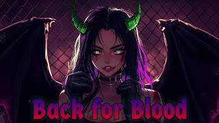 Malefika  Back fo Blood  SunoAi Music Lyrics Only [upl. by Arek]