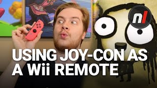 Using a Nintendo Switch JoyCon Like a Wii Remote  Tomorrow Corporation on Nintendo Switch [upl. by Merth]