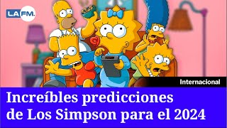 Los Simpson Las increíbles predicciones para el año 2024 [upl. by Amesari776]